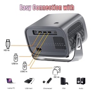 Ceiling Projector A10 Mini Projector Full HD Portable 1080P 360° Rotation Support 4K Android 11 Home