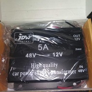 Converter penurun tegangan Dc 48 v to 12 v 5 a step down 48V ke 12V 5A