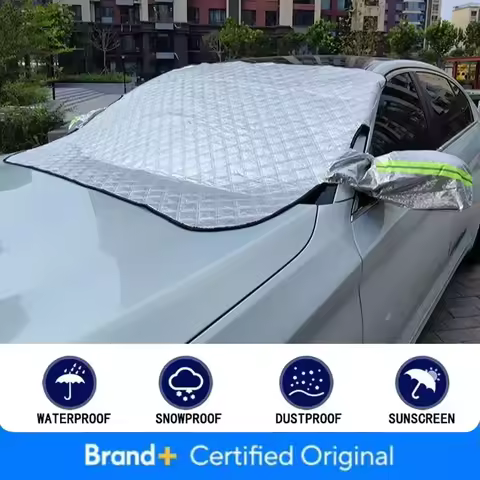 Winter Car Front Windscreen Cover Windshield Sunshades Universal Automobile Anti Snow Frost Ice Shie