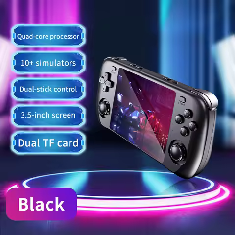 Retro Gaming Console H36S 2025 Handheld Portable Player IPS HD Display 64GB 128GB Open Source OS Cla