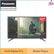 (FREE BUBBLE WRAP) Panasonic 32"/40"/43" Inch FULL HD LED TV TH-32L400K /TH-40L400K /TH-43H410KK( HDMI) USB Playback