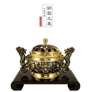 [Fugui Buddhist Tools] Jilong Net Furnace Lock Seat (Copper Small Medium Size) Jilong Net Furnace Ne