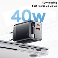 [ รับประกัน 5 ปี ]หัวชาร์จเร็ว PD65W GaN Type C USB A Charger With Retractable Flexible Stretchable 