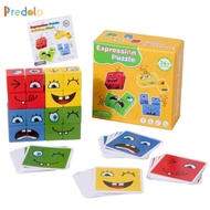 predolo Face-Changing Puzzle Interactive Face Changing Cube Game Expression Matching Game Portable E