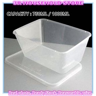750ML / 1000ML Microwave Container Food Container / Take Away Container / Bekas Makanan