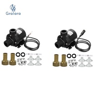 [nvnrbso] DC 12V Brushless Water Pump, 800L/H Ponds Fish Tank High Performance Heavy Duty,