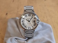 Used Cartier 3284 De Cartier Ballon Bleu Midsize W69017Z4 二手 卡地亞 藍氣球系列 中裝