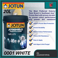 20L Jotun Jotashield Infinity Exterior Paint 0001 White | Ultra UV Protection | Long-Lasting | Weath