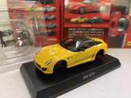 1/64 KYOSHO KYOSHO Ferrari 599 GTO Yellow 9-Bullet Ferrari Car Model