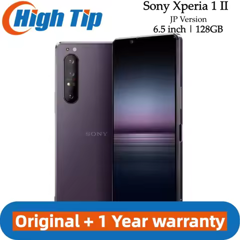 Original Unlocked Sony Xperia 1 II 1ii Japan Version 5G 6.5" Octa Core 8GB RAM 128GB ROM NFC Mobile
