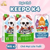 Keepo K4 dog food, Improve immunity, Vitamin D3 for brain development & bones