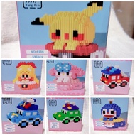 Nano Brick Figuring Melody Car Pikachu Sailor Moon Gift Idea Present Toys Children Day Gift Christmas Bunnycandyx