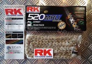 [RK製品] GB520MRU 黃金油封鏈條 crf250 crf300 r3 cb300r cbr250rr mt03