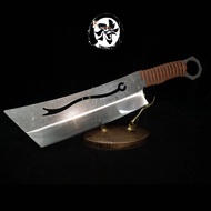 ปังตอทำครัว​เดินป่า​ รุ่นใหญ่ซะใจ​ วัสดุ​ใบ:7Cr17Mov​ งานเต็ม​