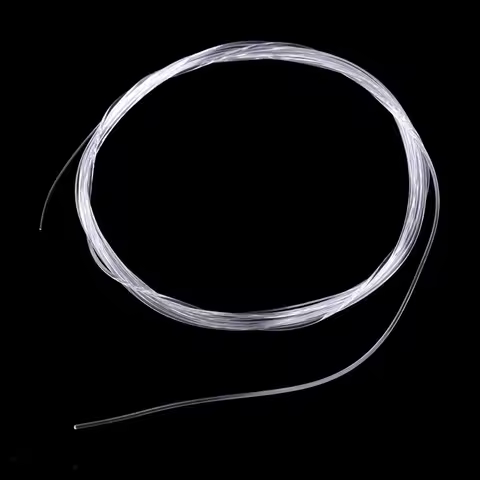 2PCS 9FT/2.74M Fly Fishing Line Tapered Fly Leader Clear Wire Nylon Material 0X/1X/2X/3X/4X/5X/6X/7X