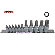 [Come Again] 11pc-Star Socket Set (2 Points & 3 Points)/6 Star Convex Socket/Star Screwdriver Bit