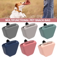 Wet and Dry Food Storage for Dogs Large Capacity Silicone Dog Treat Pouch with Magnetic Closure Portable Pet Training Bag for Southeast Asian Buyers