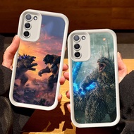 White Casing for Samsung M02 A03S J6 A03 Core J4 Plus M02S A71 A51 A02S A31 A02 F02SS71 Godzilla vs 
