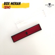 MERAH Red Pen Box | Luxury Pen Box | Souvenir Pen Box - Red Box (BM)