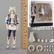 Figma Xenoblade Action Figure Mio Figma 603 Movable Joints Toy Collection Gift