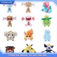 21cm Pokémon Scarlet Violet Paldean Wooper Plush Toy Pikachu Stuffed Doll Kids Gifts