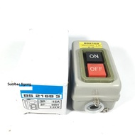 Push Button BS216 BS216B Power Pushbutton Switch 3P 15A 500V 2.2KW