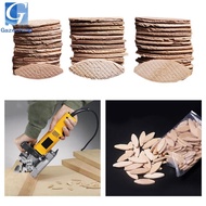 Gazechimp 100Pcs Wood Joining Biscuits DIY Crafting Projects Wood Board Docking Tool