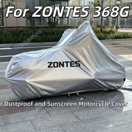 【Dustproof & Sunscreen】ZONTES 368G G368 368 G Motorcycle Cover – Full Cover Rain Cover, Oxford Cloth