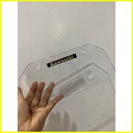 ☬ ▣ KAWASAKI FURY 125 Plate Cover Motorcycle Body Parts Clear Plate Cover Frame Transparent