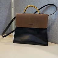 「JL精品代購」9新Loewe 蛇骨肩背包