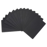 15pcs Metal Business Cards Blank Anodized Aluminum Business Name Card 86x54x0.8mm Laser Engrave Name