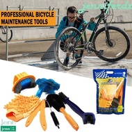 JENNIFERDZ Bike Cleaning Kit Bike Wash Tools MTB Repair Tools Bike Chain Cleaner Bicycle Cleaning Tool Kit Scrubber Brushes