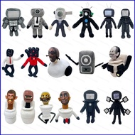 SQ4 Skibidi Toilet Plush Dolls Tank Toilet Man Girls TV Man Titan TV Man Monitor Man Stuffed Toys Fo