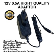 ORIGINAL 12V 0.5A ADAPTOR