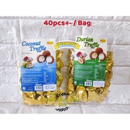 Wingo Durian & Coconut Chocolate Truffle 40pcs+- / Bag