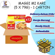 Maggi Mee / Mi Segera 2 - MINN / Minit Perisa Kari Curry Instant Noodle 咖喱汤面 In Carton CTN Kotak ( 1