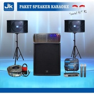 JETE-25 PAKET SPEAKER KARAOKE JK COUSTIC