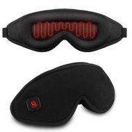 3D立體蒸汽眼罩USB石墨烯發熱定時調溫可拆洗遮光睡眠熱敷眼罩