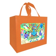 Edifier Blue Carrier Bag กระเป๋าสาน Crossbody Bag Outdoor Woven Bag with Edifier LOGO