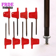 【FRDE】10× Small Torx screwdriver T Wrench Red Flag Type Spanner Key Screwdriver T5-T20
