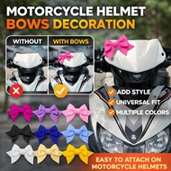 ✨【Trendy Design/Secure Fit】✨ Motorcycle Helmet Bow Decorations / Helmet Fashion Accessories / Detach