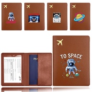 Passport Cover Card Slot Passport Holder ID Card Pocket Sarung Pasport Travel Case Wallet Document B