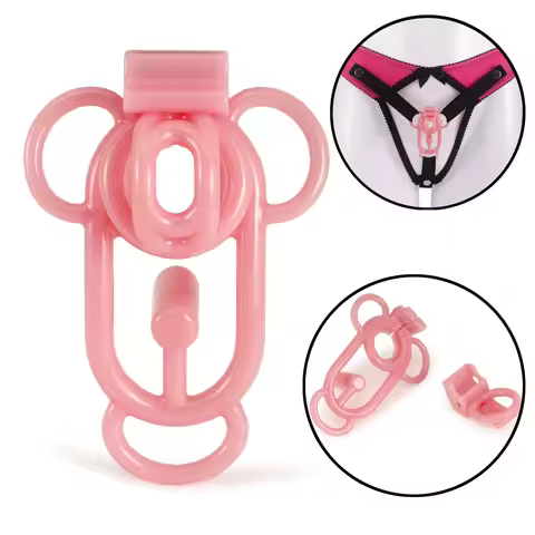 FTM Fufu Clip Chastity Cage for Female To Male
