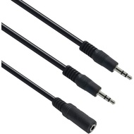 3.5mm Stereo Female to 2-Male Y-Splitter Audio Cable 2M, Ancable 1/8"" Female to 2 Dual 1/8"" Male Aux Mic Splitter