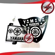 Flashmotor Yamaha LC135 V2 V3 V4 V5 V6 V7 V8 fi Coolant Net Engine Cover Horn Cover Set