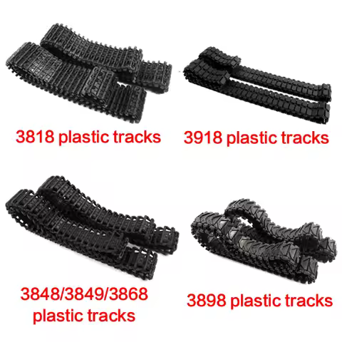 Heng Long plastic tracks for 1/16 3818 Tiger 1, 3848/49/68 Panzer III Stug III, 3898 Sherman, 3918 M