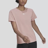ADIDAS WTR HEAT.RDY T 女短袖上衣-粉-HC0576 XS 粉紅色