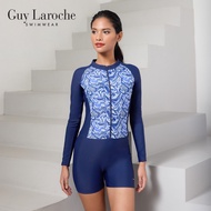 Guy Laroche Swimwear GPL1014 ชุดว่ายน้ำ กีลาโรช วันพีซ (One piece) ชุดว่ายน้ำผู้หญิง เสื้อแขนยาว