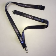 Lanyard Staff ID Airbus A350 XWB with Safety Buckle