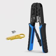 AMPCOM rj45 crimper RJ11 RJ45 Crimping Tool Ethernet Network LAN Cable Crimper Cutter Stripper Plier